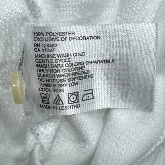 GREG NORMAN WHITE TONAL STRIPE PATTERN PLAY DRY COLLARED POLO SHIRT - Picture 10 of 11